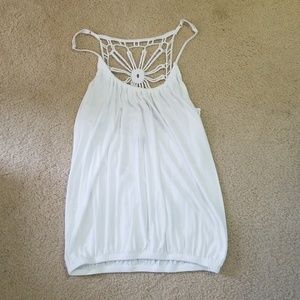 Cinched-Waist Tank Top
